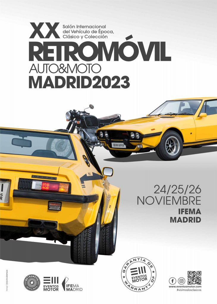 Retromovil Madrid 2023 730x1024 - Llega la Retromóvil Madrid 2023