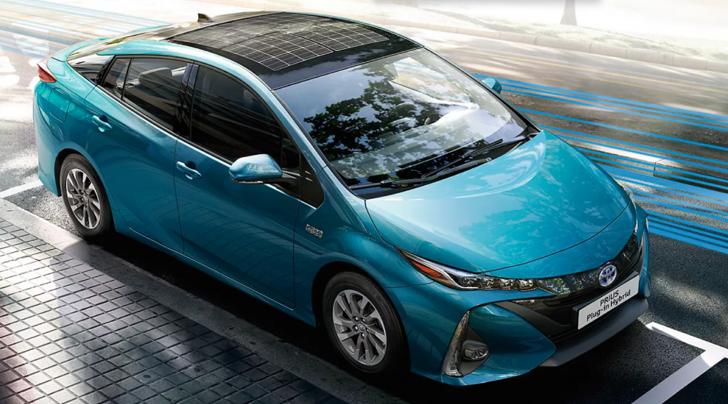 prius solar toyota 1024x569 - Coches solares de Toyota: Prius