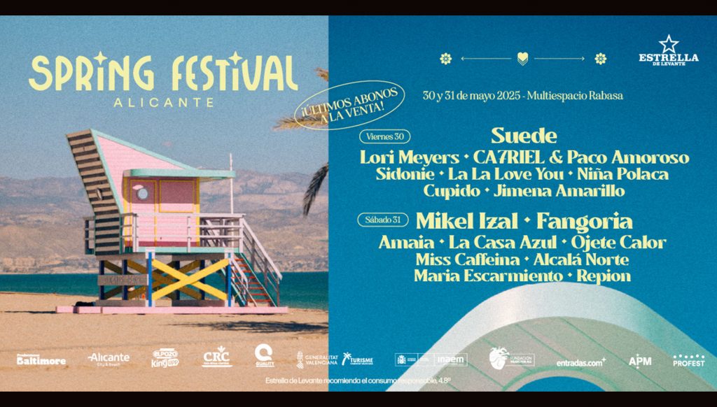 Festivales de música en primavera: los imprescindibles en España spring festival alicante 1024x582 - Festivales de música en primavera: los imprescindibles en España
