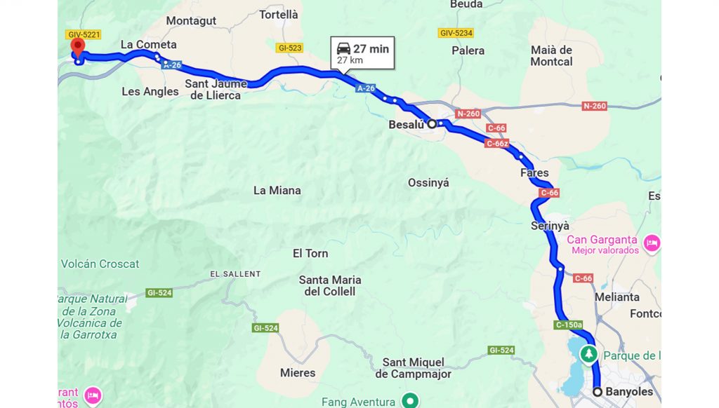 Ruta por los pueblos más bonitos de Girona Ruta Banyoles Besalu y Castellfollit de la Roca 1024x582 - Ruta por los pueblos más bonitos de Girona
