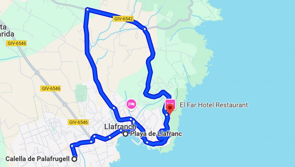 Ruta por los pueblos más bonitos de Girona Ruta Calella de Palafrugell playa de Llafranc y Faro 1024x582 - Ruta por los pueblos más bonitos de Girona