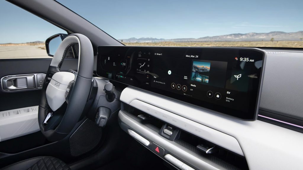 Interior kia ev 4
