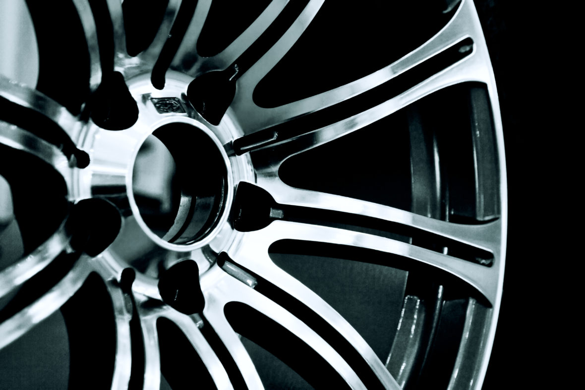 Wheel rim Llanta 3D titanio