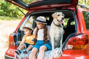 Viajar en coche con niños