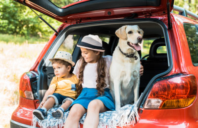 Viajar en coche con niños