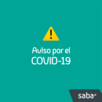 Aviso Saba por COVID-19