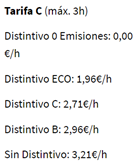 image 7 - Horarios y precios para aparcar en la zona verde y zona azul de Barcelona