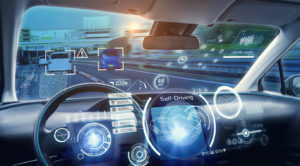 coches que conducen solos