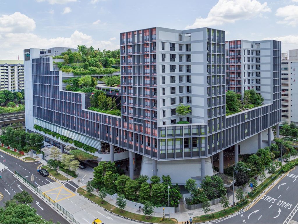 Imagen interior 4 Kampung Admiralty Woha Singapur 1024x770 - Los 5 parkings más innovadores de bicicletas (2ª parte)