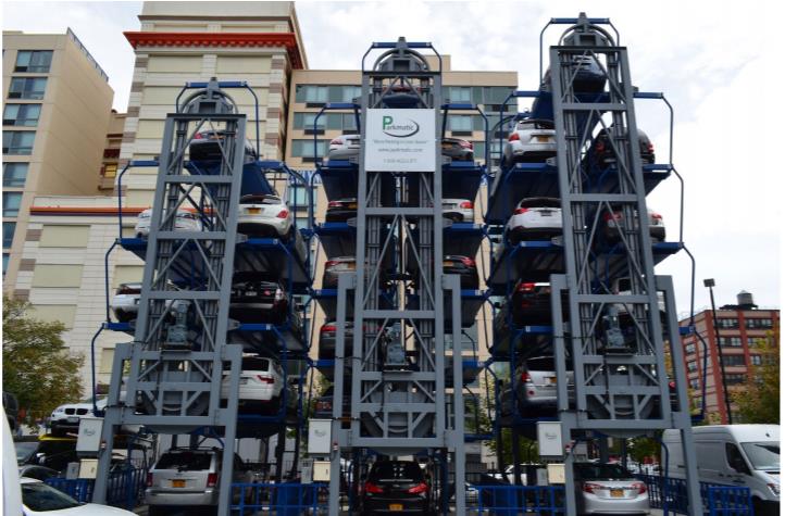 Imagen interior 5 Parking Carousel Parkmatic NY - Los 5 mejores parkings con robots involucrados