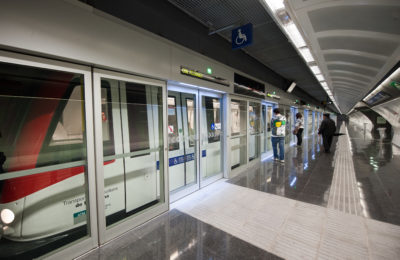 metro automatico sin conductor