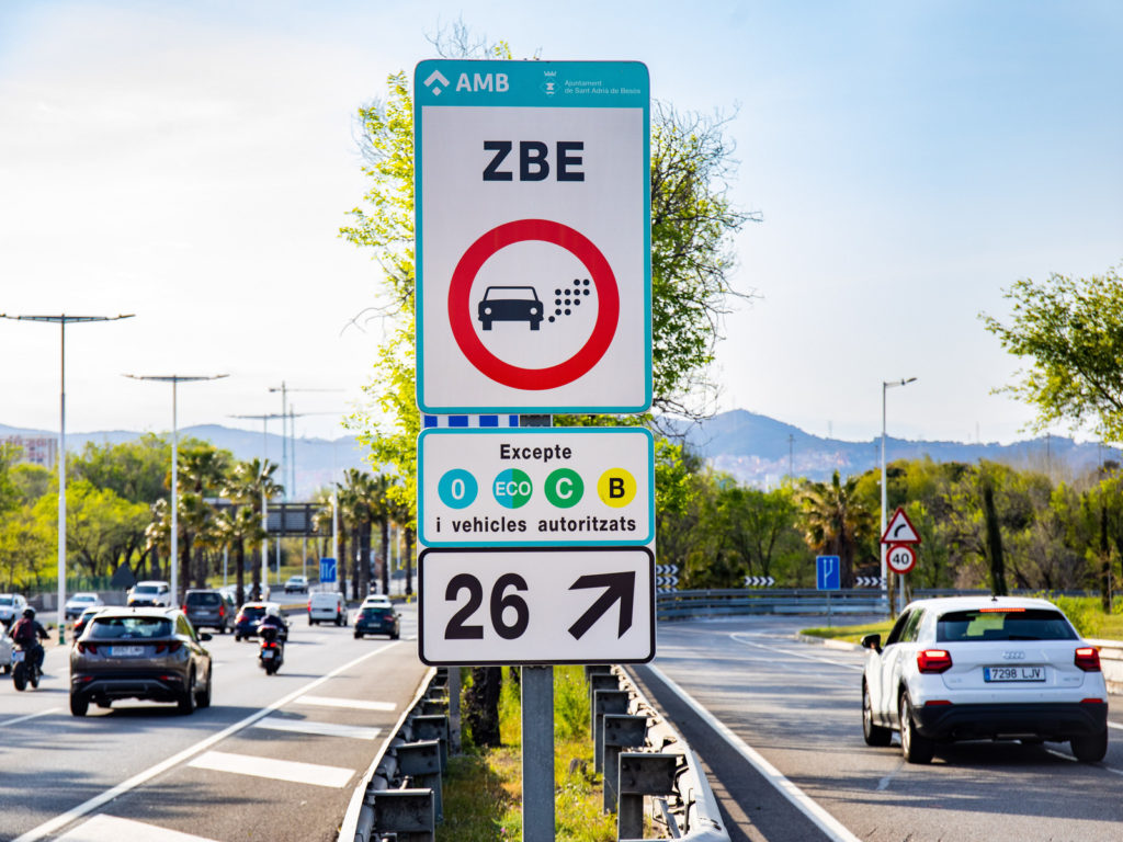 zbe barcelona 2022 1 1024x768 - ZBE de Barcelona 2022: los coches con etiqueta B podrán seguir circulando