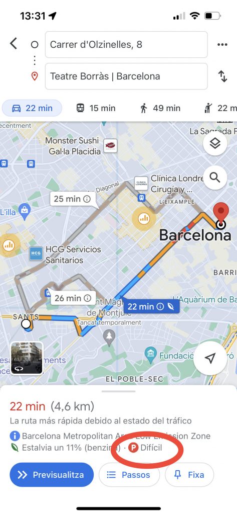dificil encontrar aparcamiento 473x1024 - ¿Cómo buscar aparcamientos en Google Maps?