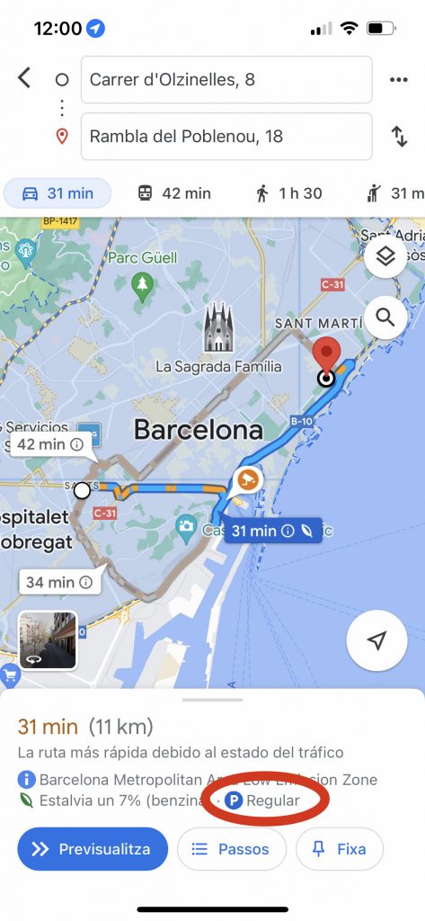 icono aparcamiento google maps 473x1024 - ¿Cómo buscar aparcamientos en Google Maps?