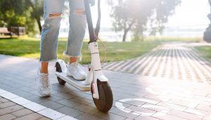 Multa patinete eléctrico