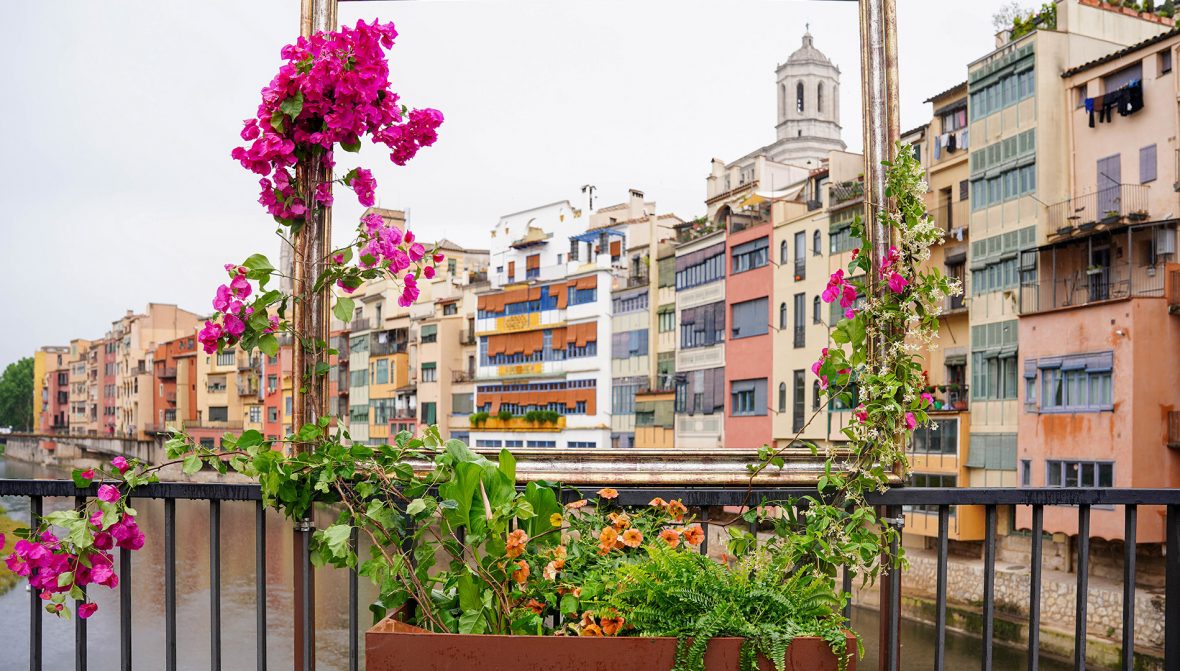 donde aparcar en Girona en Temps de Flors