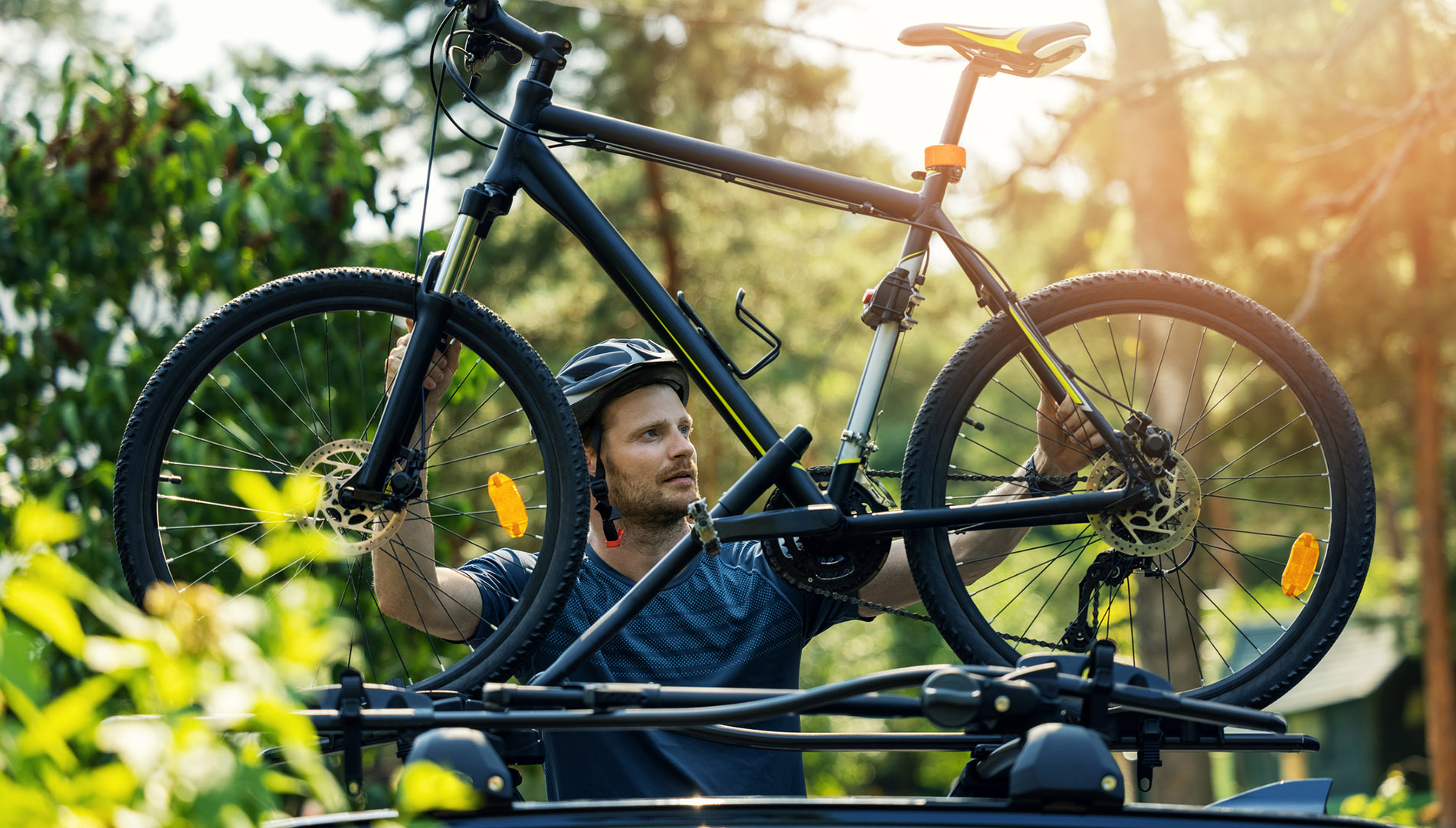 como llevar la bici en el coche