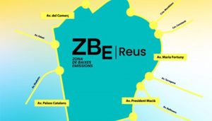 Zonas de Bajas Emisiones (ZBE) en Reus: requisitos, multas y cómo moverse mapa de la ZBE de Reus 300x171 - Zonas de Bajas Emisiones (ZBE) en Reus: requisitos, multas y cómo moverse