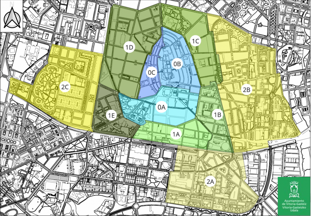 mapa nueva OTA Vitoria