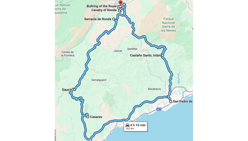 ruta slow driving de ronda a san pedro malaga 1024x582 - Slow driving: conoce la nueva forma de viajar y las mejores rutas