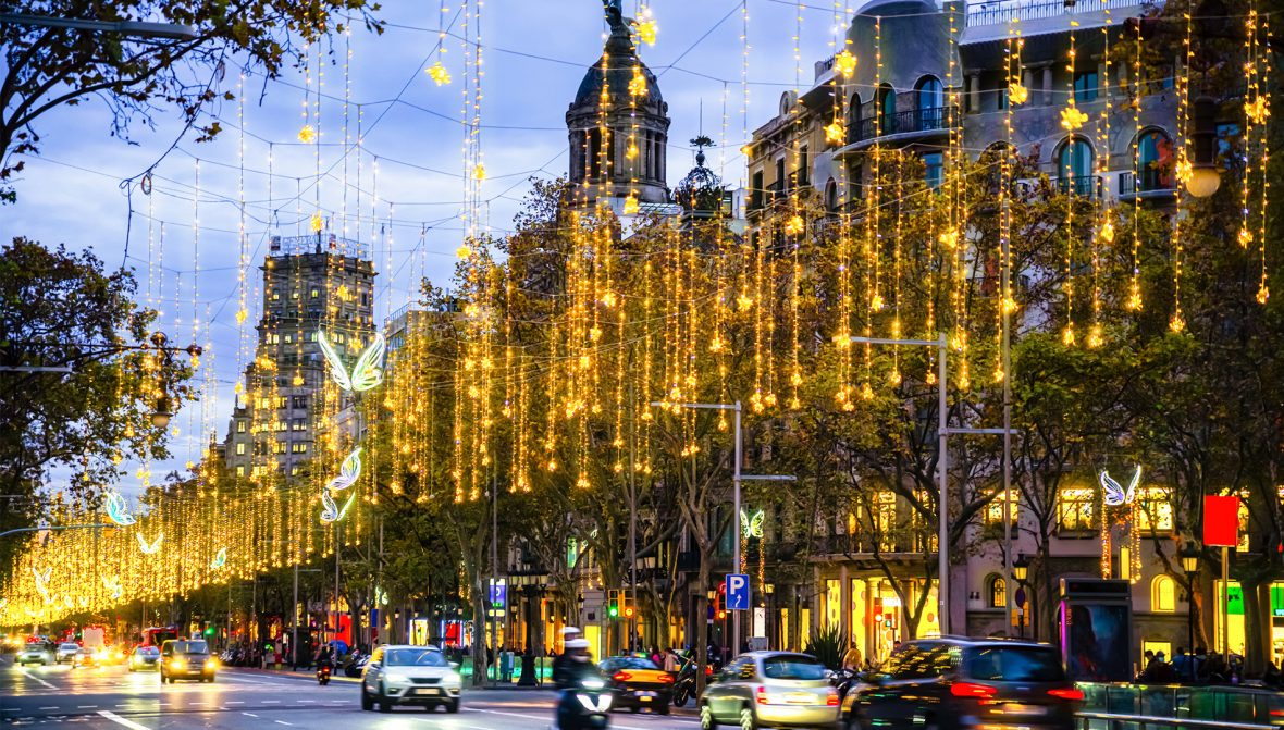 Barcelona en Navidad con niños