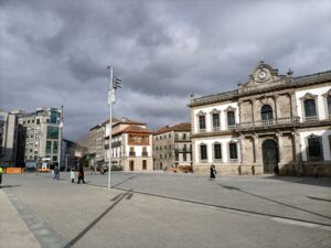 donde aparcar en Pontevedra
