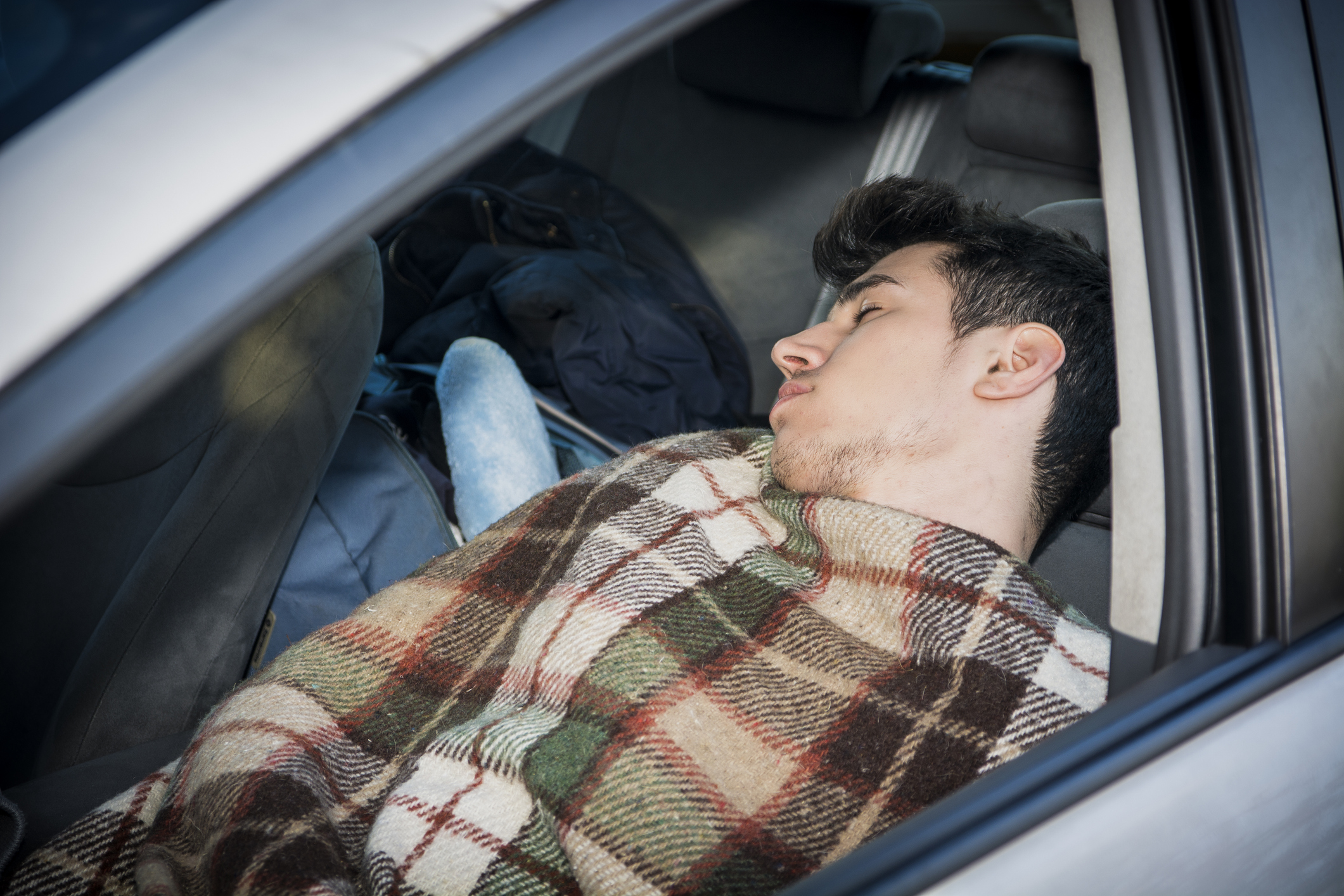 dormir en el coche